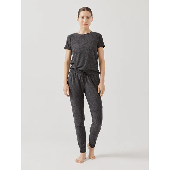 Outdoor Voices All Day CloudKnit Mid-Rise Drawstring Sweatpants Charcoal Grey XS - Picture 4 of 13